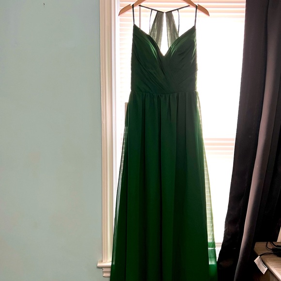 New with tags Bridesmaid dress green or even a cute dress for prom or ball! - Picture 2 of 15